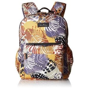 Grande Laptop Backpack , Painted Feathers